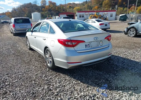 2017 Hyundai Sonata из США, поврежденный, VIN 5NPE24AF9HH438833